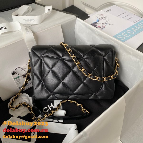 Perfect 1:1 Top Quality Flap Lambskin Perfect AS3986 Bag