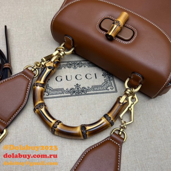 Gucci Bamboo 1947 7 Star 675797 top handle bag