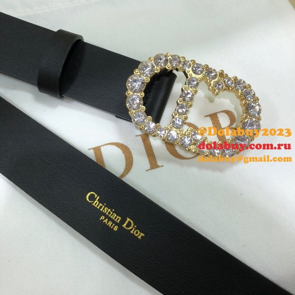 Perfect Christian Dior AAA Belts 30mm Best