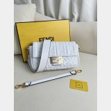 Copy fendi Iconic Baguette Medium nappa handbag