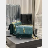 Copy YSL SUNSET BAG 22CM 422906 CROCO