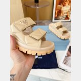 AAA+ prada Padded nappa leather sandals