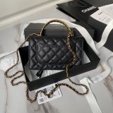 Best Top Wallet On Chain 1:1 Mirror AP4062 Black UK Bag