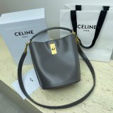 UK Celine Perfect Perfect Quality Teen Bucket Triomphe Bag