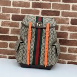 Gucci GG Supreme Ophidia Inspired Backpack Wholesale 598140 Straps