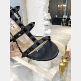 Best valentino ROCKSTUD CALFSKIN ANKLE STRAP SANDAL