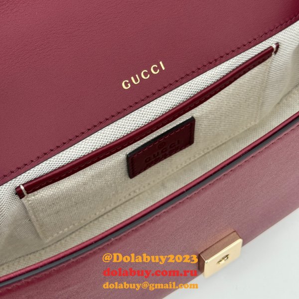 Designer Gucci Horsebit Duplicate Shoulder 815206 1:1 Mirror Bag