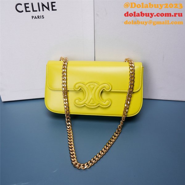 Fake Cheap Wholesale Celine Triomphe Handbags 21CM