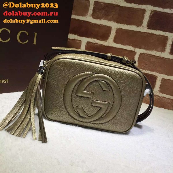 AAA+ Gucci AAA+s Soho small leather disco 308364 bag