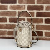 UK Gucci Ophidia Inspired Bucket Ebony Supreme 760199 Bag