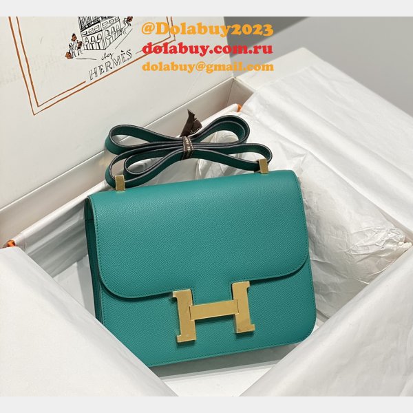 News Best Fashion Hermes Mirror Single Compartment 23CM Epsom Bags