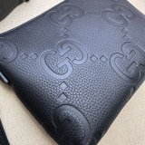 Black Jumbo GG Gucci Knockoff Messenger Men 761747 Designer Bag