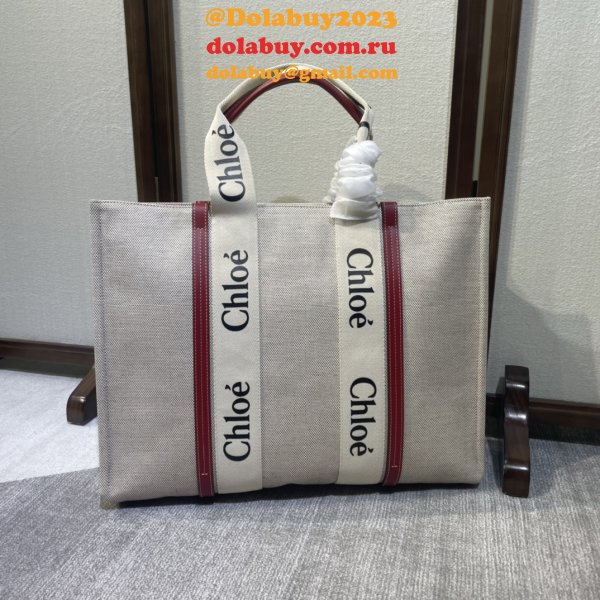 First Class Designer Copy Chloe Woody Fashion Tote Bag 45CM