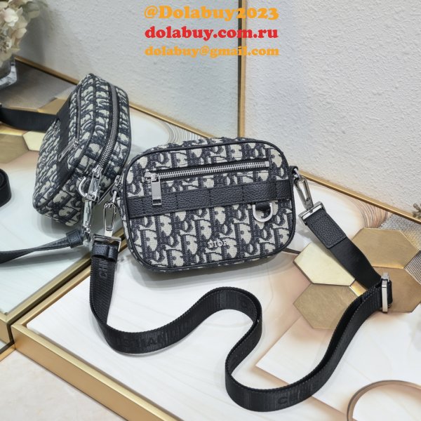 Top Quality 1:1 Mirror CHRISTIAN DIOR Safari messenger bag