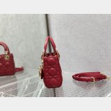 Luxury Fashion Dior Micro Lady 1:1 Mirror 12CM Bag