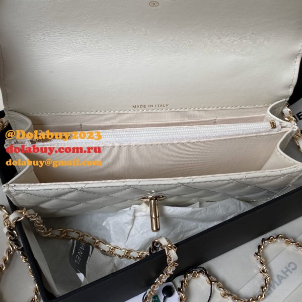 Designer 7 Stars AP3803 Clutches Shiny Perfect Chain Bag