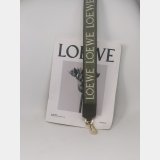 Luxury Loewe Anagram double-sided embroidered shoulder strap