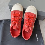 Best Quality UK Balenciaga Paris Canvas Shoes