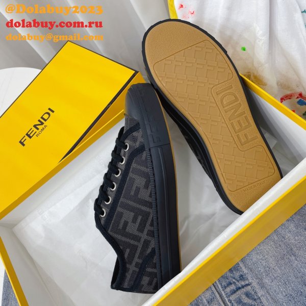 1:1 Fake Domino Fendi Shoes Website to Get Knockoff Sneakers