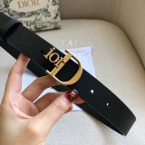 High Quality Christian Dior AAA Belts red/black/brown 30mm 1:1 Mirror