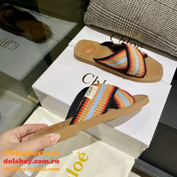 1:1 Mirror Image Copy Chloe Roman Sandals Shoes