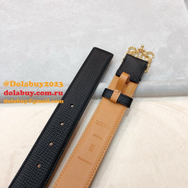 Designer Loewe Regular Perfect 3.2CM Width Fashion Belts