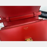 Celine High Quality bags Teen Classic Box Red Bag