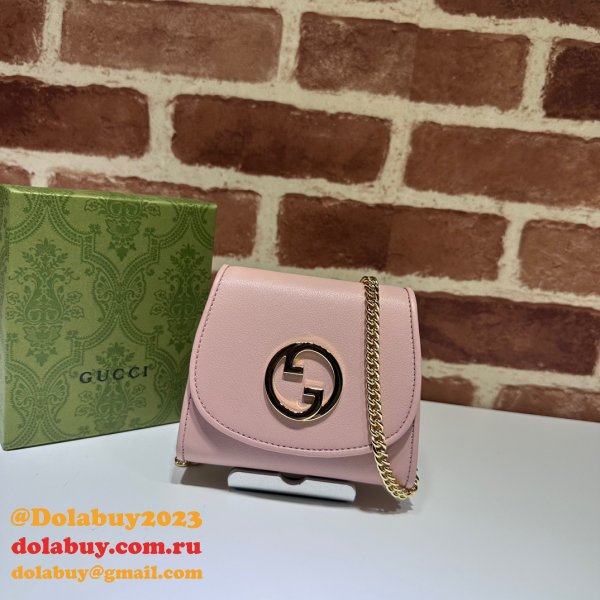 Gucci Fake Blondie Compact Chain Wallet Wholesale 725219 Bag