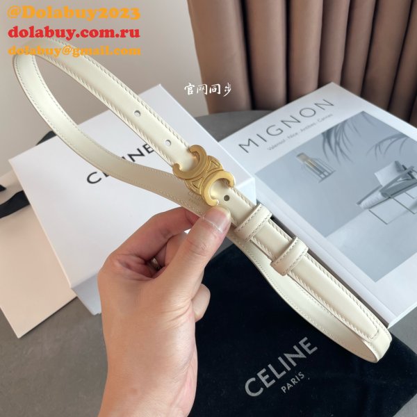 Top Quality Celine Inspired 18/25MM Top Quality Belt