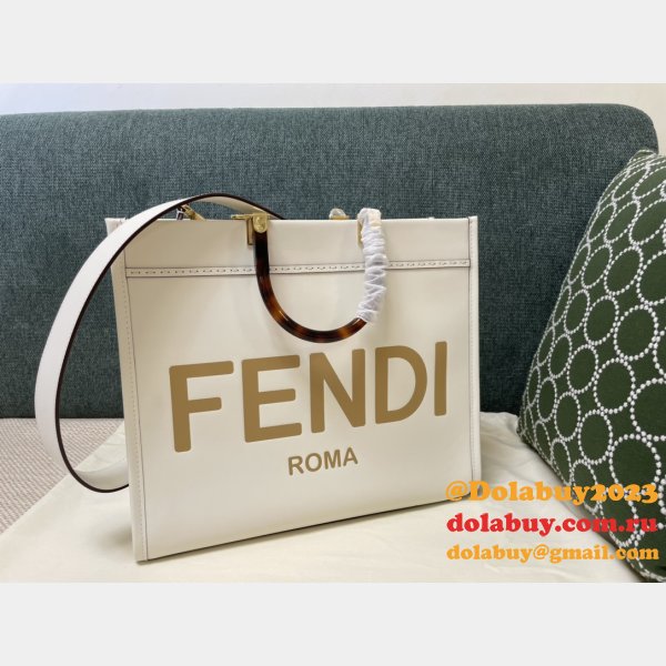 UK Knockoff FENDI TOTE Sunshine SMALL HANDBAG