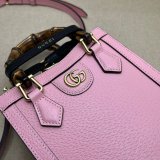 Gucci Luxurys Diana 1:1 Mirror Tote Perfect 739079 Bag