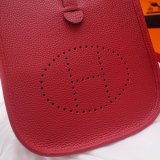 7 Star Hermes Mini Evelyne TPM Bag Red