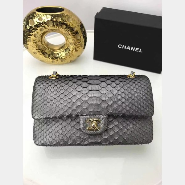 7 Star Duplicate CC SNAKE SKIN CF CLASSIC BAG