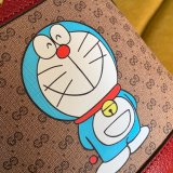 High Quality 647801 Doraemon x Gucci mini bucket red leather bag Luxury