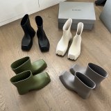 1:1 Mirror Balenciaga Luxury Trooper Rubber Boot 1:1 Mirror