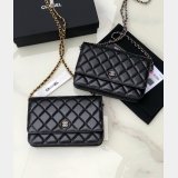 Knockoff CC WOC CHAIN BAG LAMBSKIN 19CM