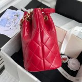 CC AAA+ mini bucket bag Fashion Red Bag