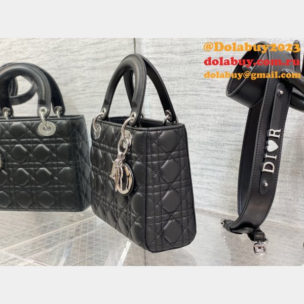 7 Star DIOR lady lambskin 20CM HANDBAG Inspired