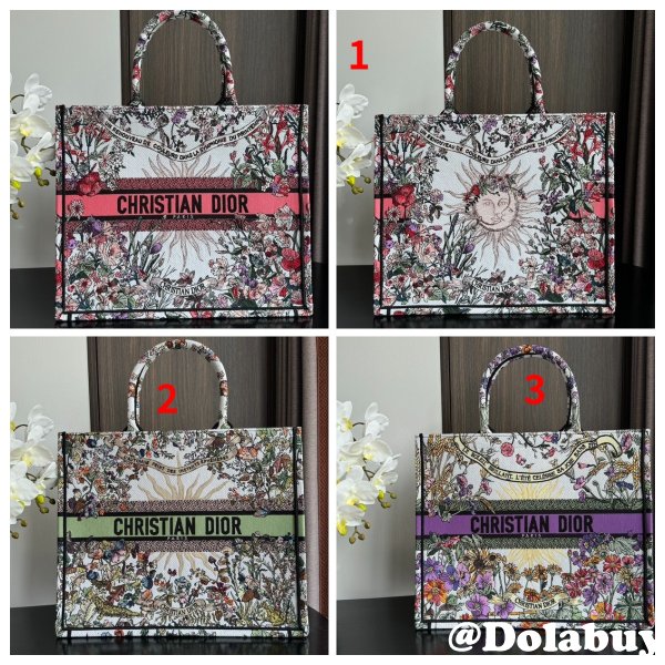 Dior 1:1 Mirror CD Book Tote Top Designer Top Quality Bags