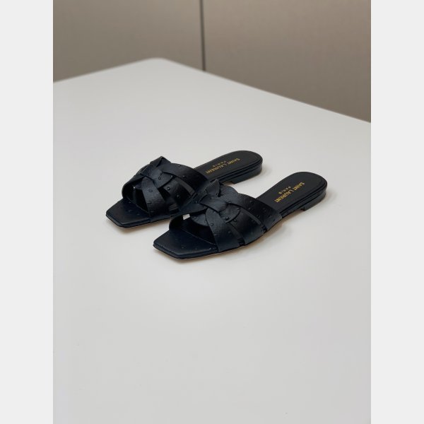 Designer Saint Laurent Cheap Tribute Slides Shoes