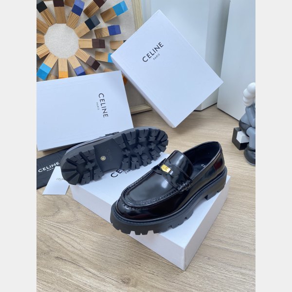 Luxury Luxury Celine loafer shoes