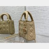 7 Star DIOR lady 17/20/24CM calf togo leather bag