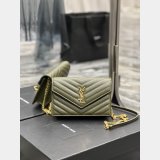 YSL Saint Laurent Copy Monogram 393953 Woc Wallet Fashion Bag