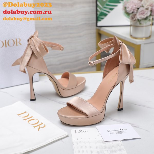 Duplicate Mlle Dior Heeled Sandal Fashion