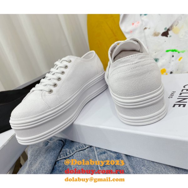 Buy 2022 Perfect Celine Platform Canvas Shoes Online