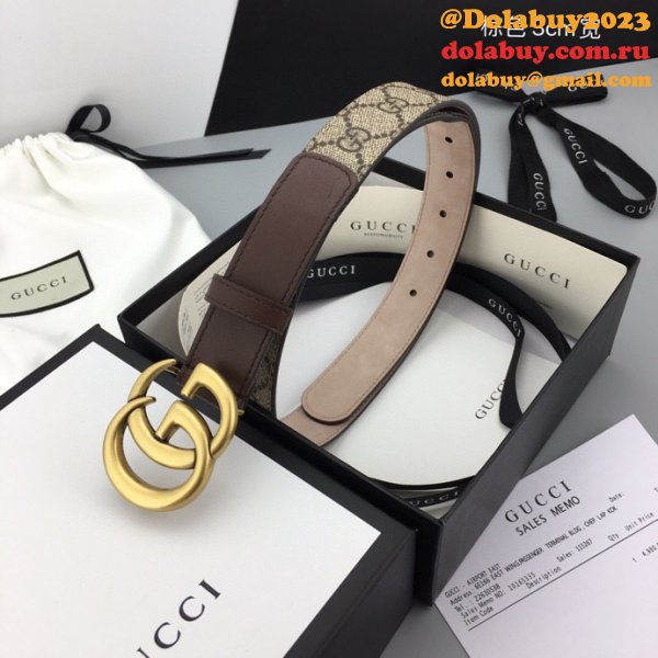 Luxury Luxury Gucci 3.0CM Designer Belts Online Store