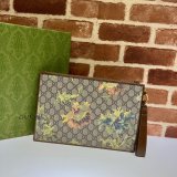 Designer Gucci 1:1 Mirror Wristlet Pouch 672953 Handbags Store