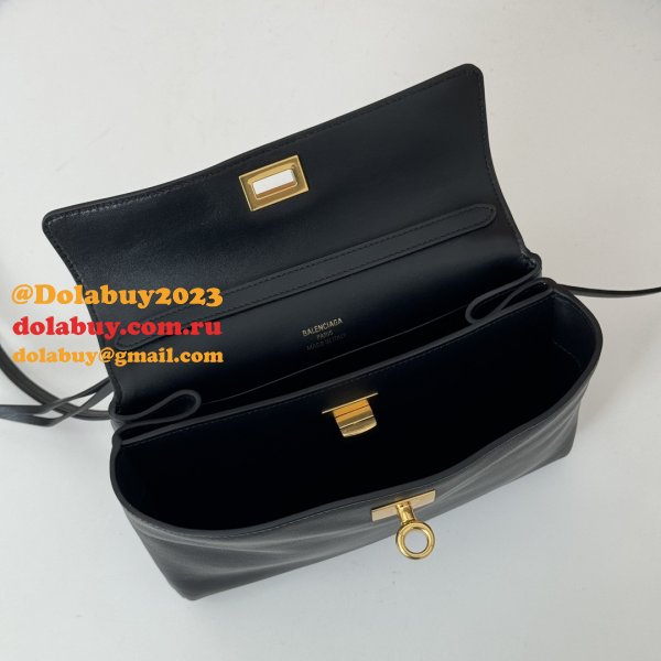 Balenciaga 795456 Black Rodeo Hand Shoulder Fake Bag