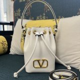 Perfect AAA+ VALENTINO GARAVANI V MINI BASKET HANDBAG