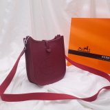 Hermes Evelyne Bag Pink Clemence leather Rose Tyrien Best